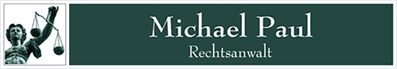 Logo Rechtsanwalt Michaek Paul