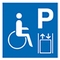 Behindertenparkplatz